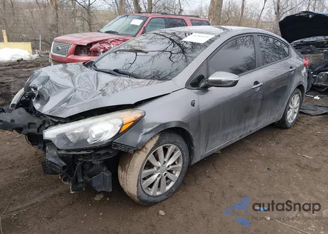 2016 Kia Forte Lx из США, поврежденный, VIN KNAFX4A62G5479631